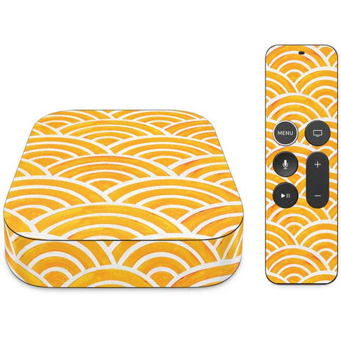 Cat Coq Japanese Wave Apple TV Skin